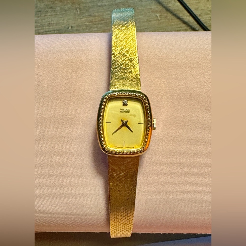 Seiko Petite Gold-Tone Women's Quartz Watch